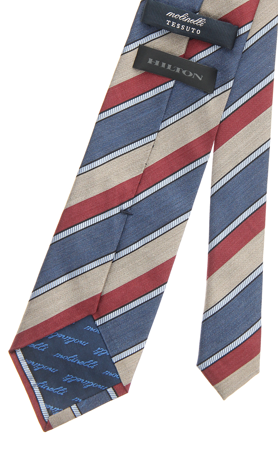 プレミアムレギュラータイ【MOLINELLI】 ネイビー 9