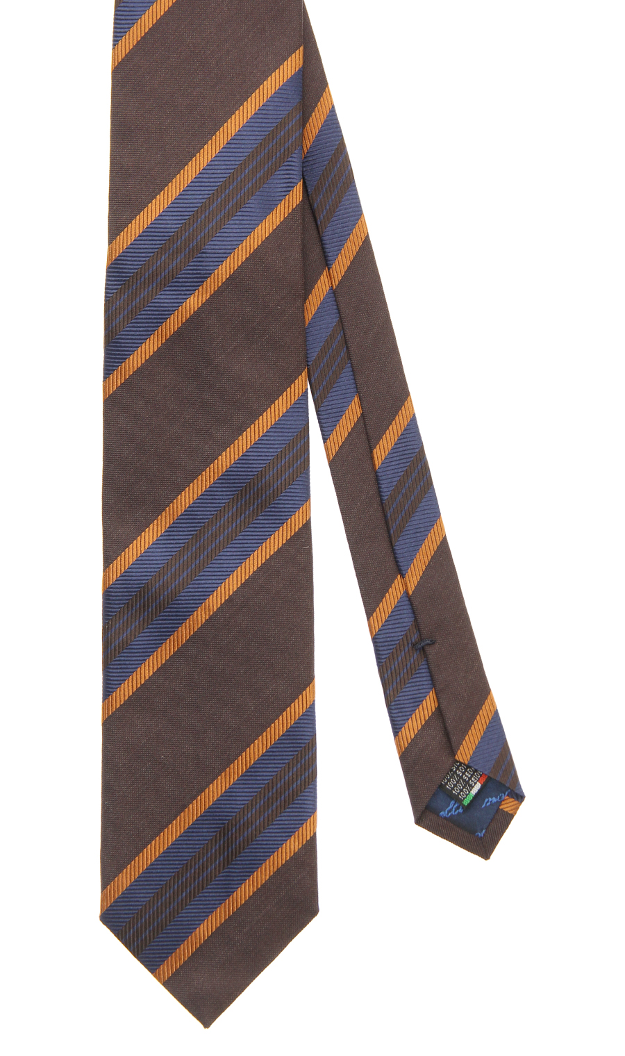 プレミアムレギュラータイ【MOLINELLI】 ブラウン 9