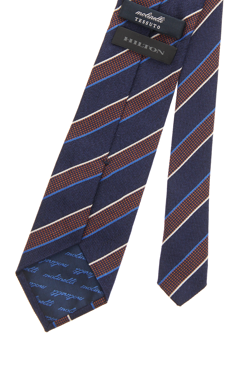 プレミアムレギュラータイ【MOLINELLI】 ネイビー 9