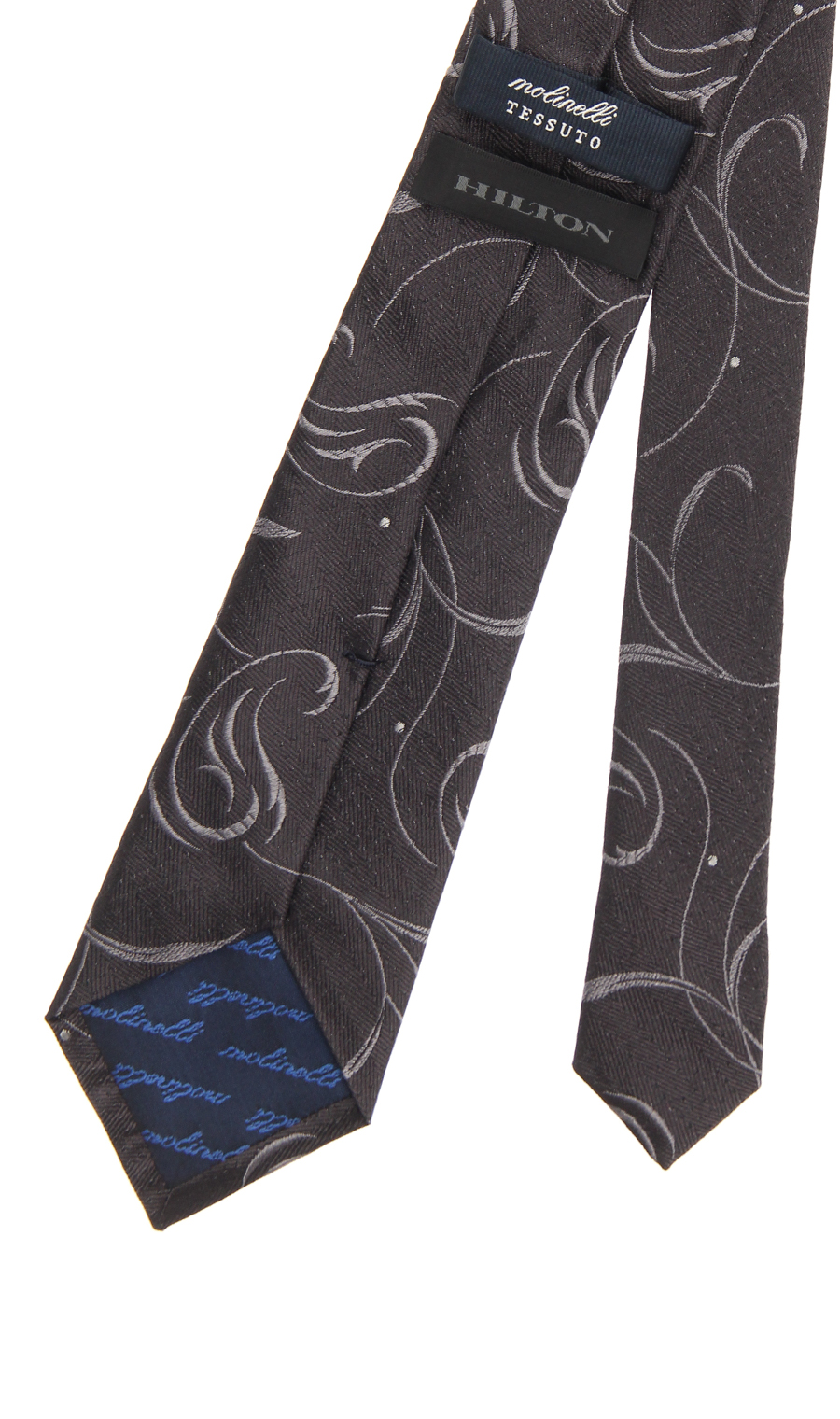 プレミアムレギュラータイ【MOLINELLI】 グレー 6