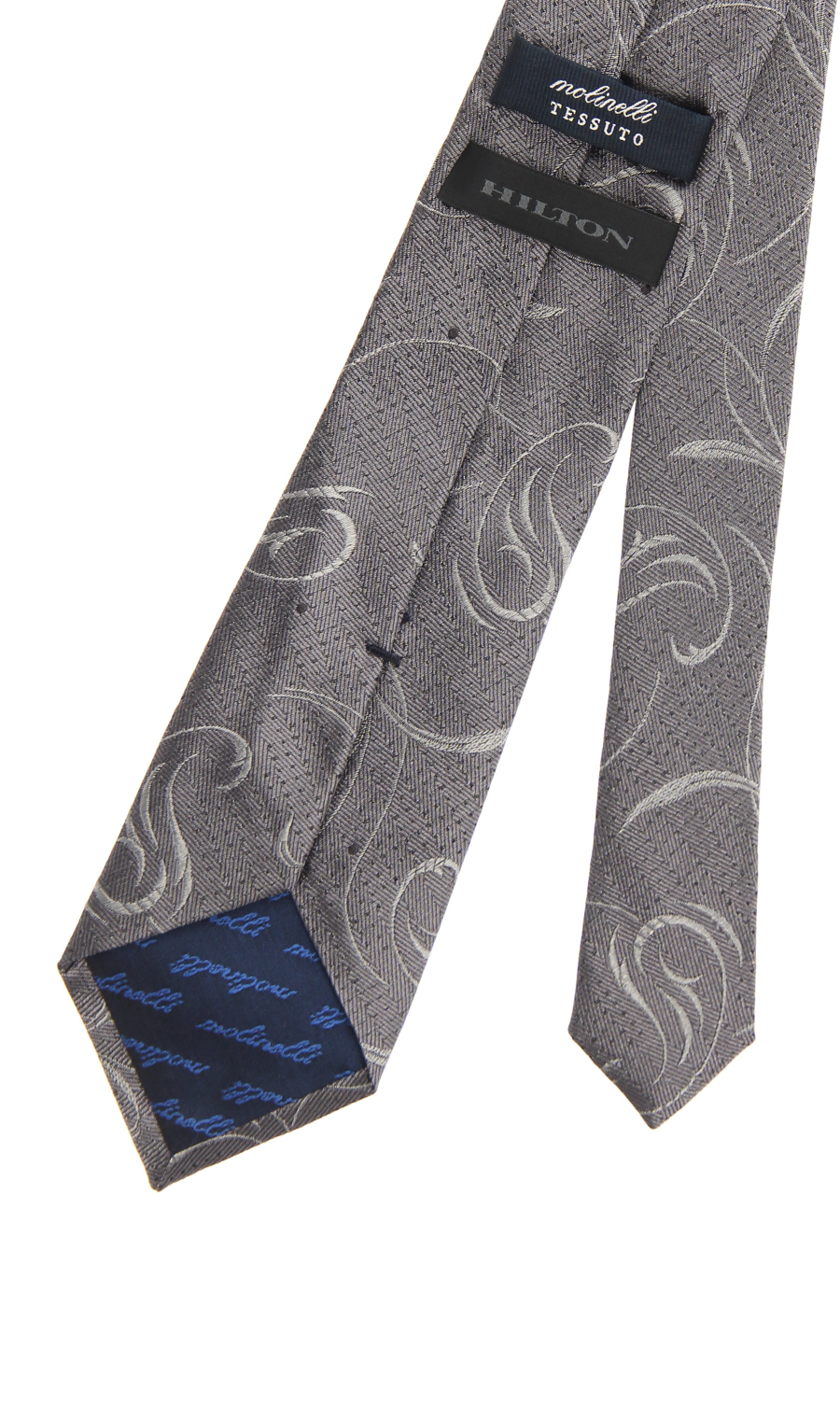 プレミアムレギュラータイ【MOLINELLI】 グレー 6