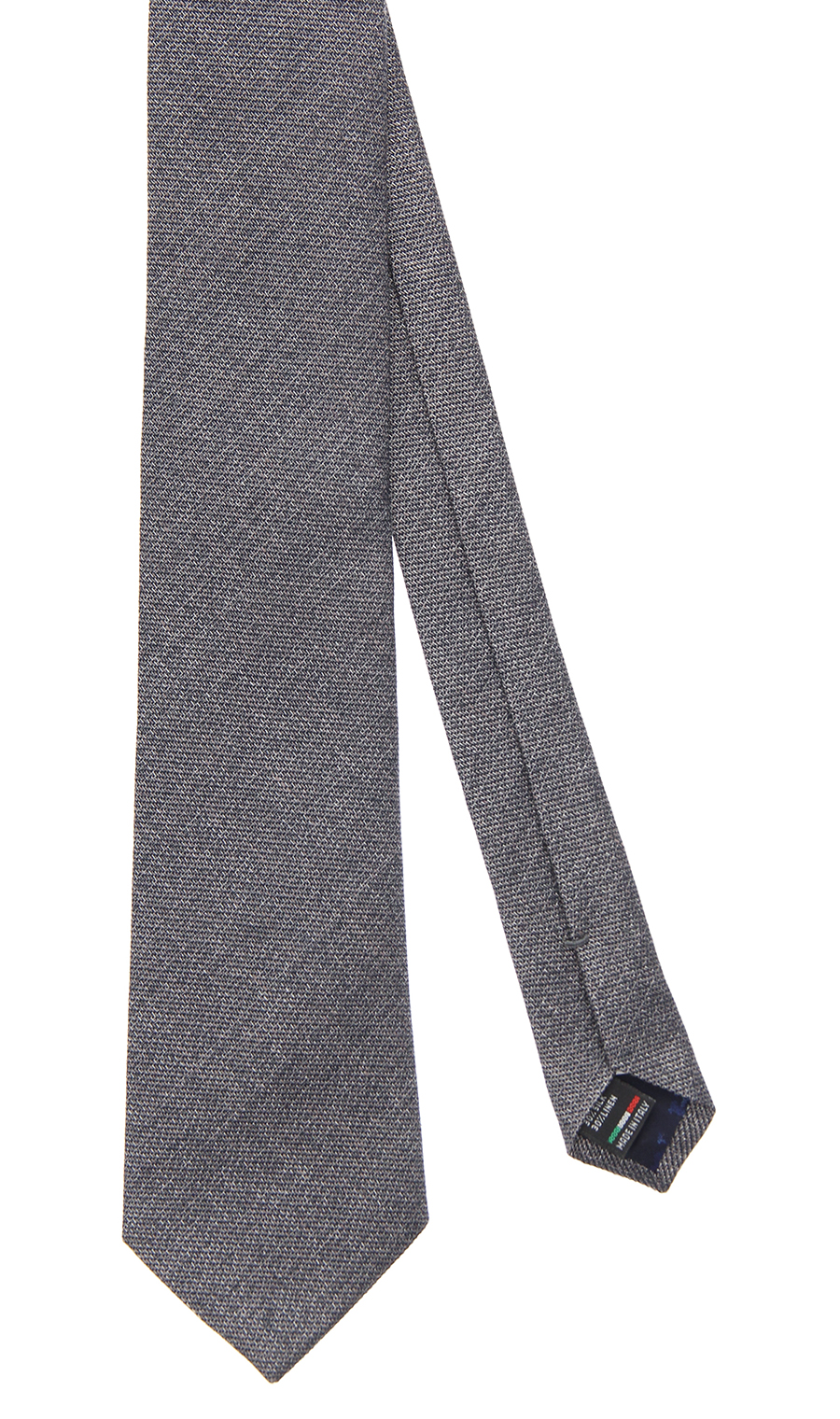 プレミアムレギュラータイ【MADE IN ITALY】 グレー 0