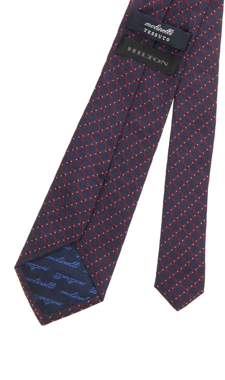 プレミアムレギュラータイ【MOLINELLI】 ネイビー 4