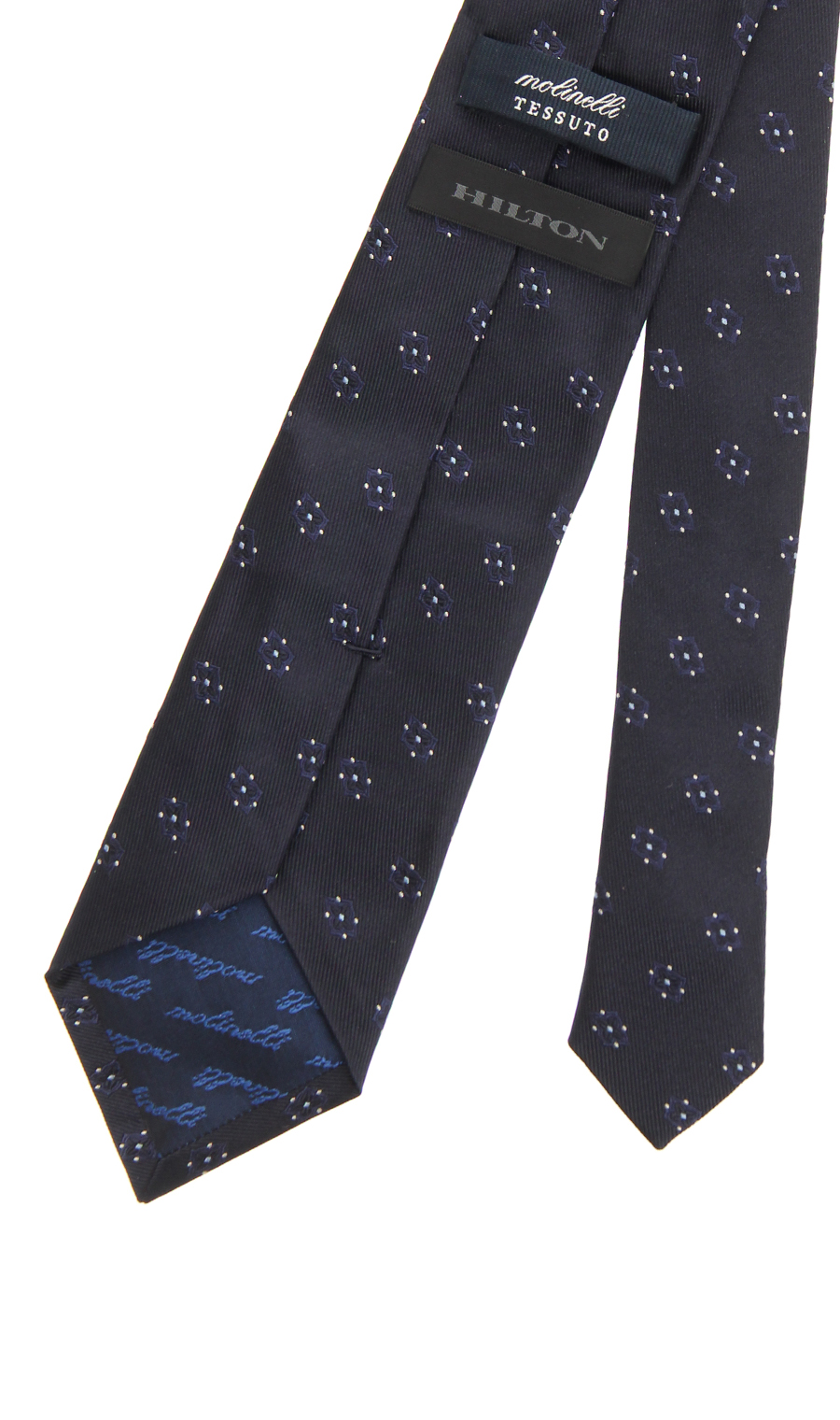 プレミアムレギュラータイ【MOLINELLI】 ネイビー 4