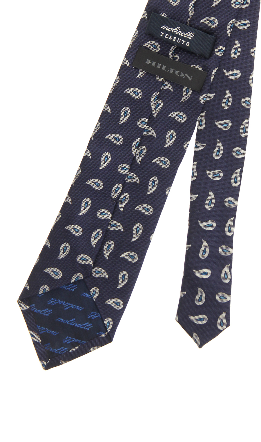 プレミアムレギュラータイ【MOLINELLI】 ネイビー 4