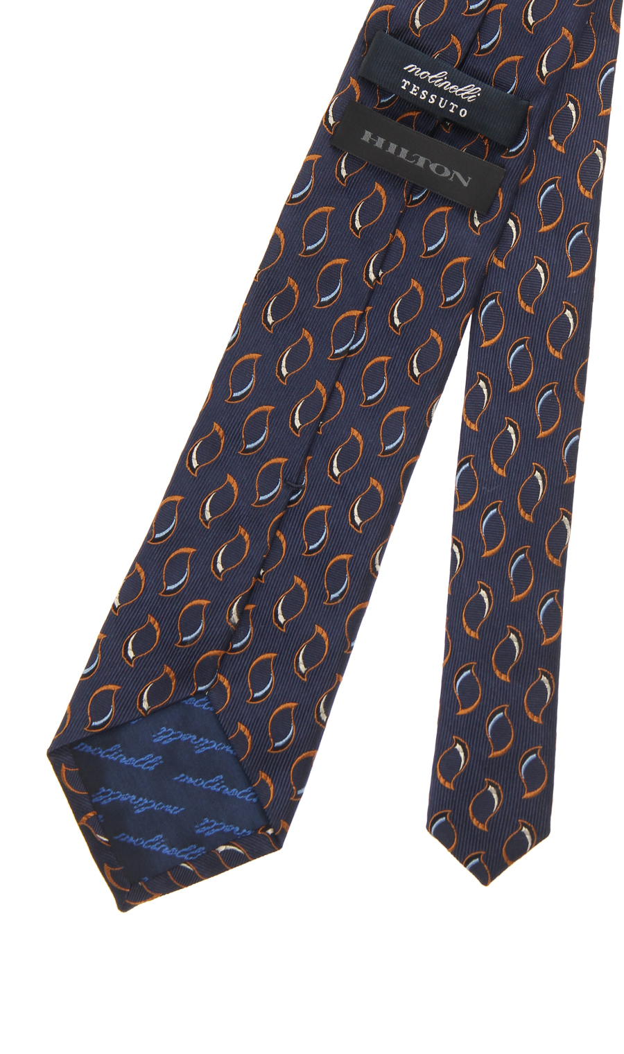 プレミアムレギュラータイ【MOLINELLI】 ネイビー 4