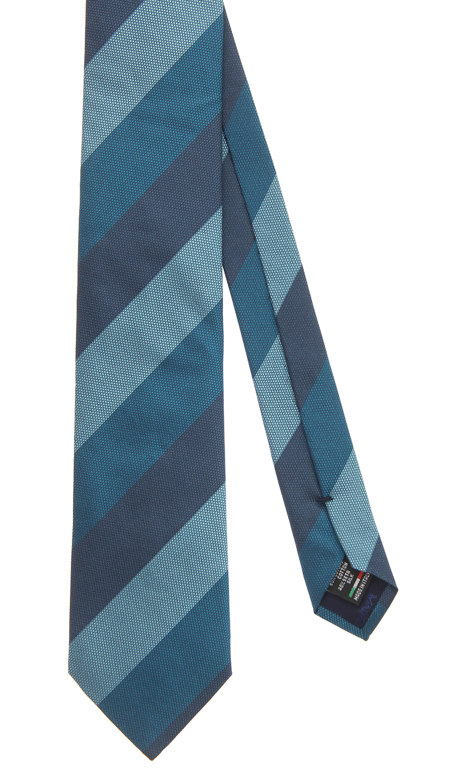 プレミアムレギュラータイ【MADE IN ITALY】 ブルー 9