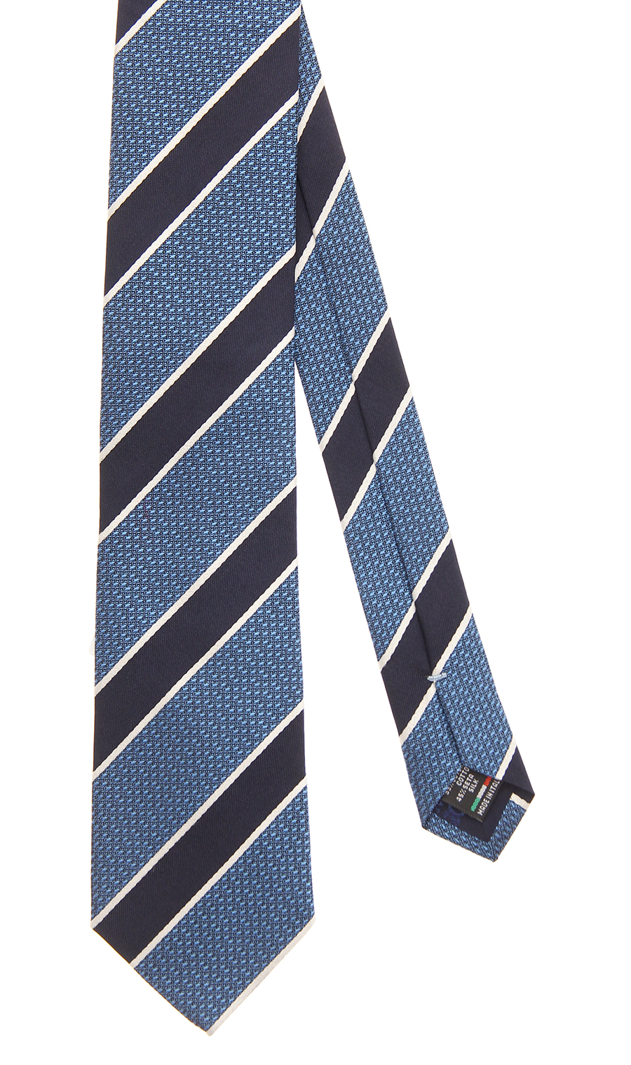 プレミアムレギュラータイ【MADE IN ITALY】 ブルー 9