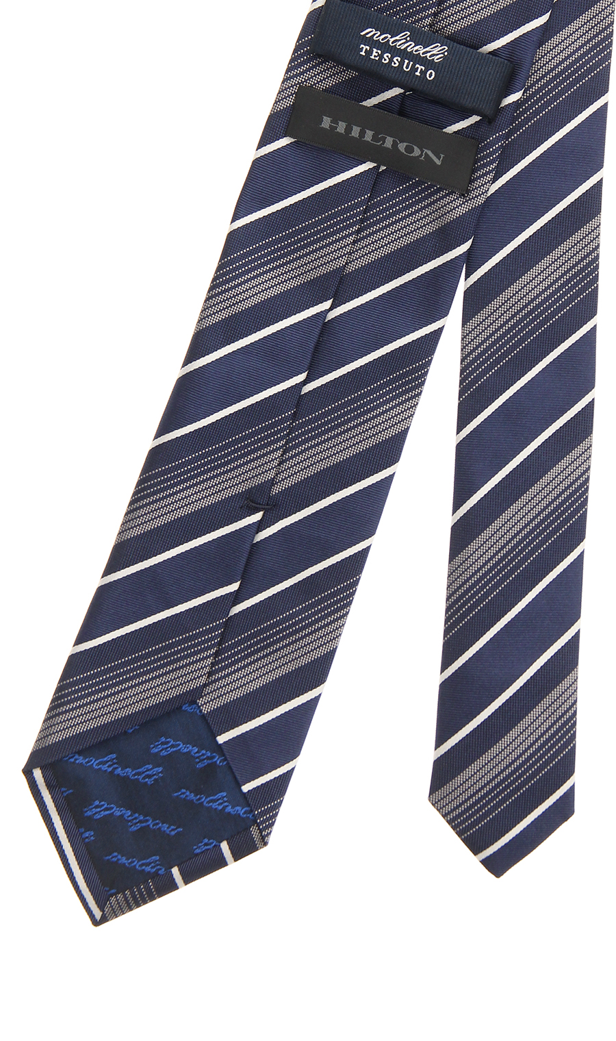 プレミアムレギュラータイ【MOLINELLI】 ネイビー 9