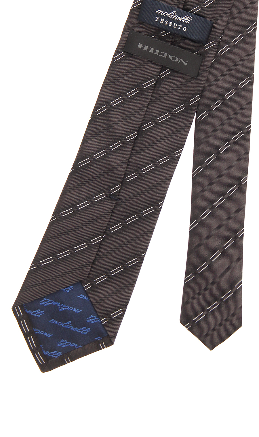 プレミアムレギュラータイ【MOLINELLI】 グレー 9