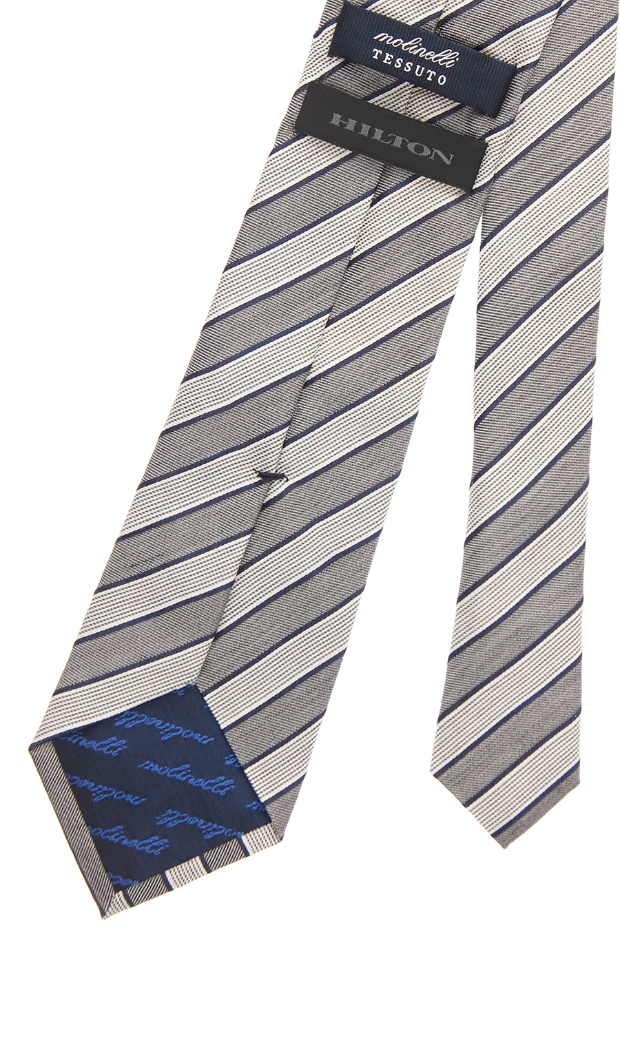 プレミアムレギュラータイ【MOLINELLI】 グレー 9