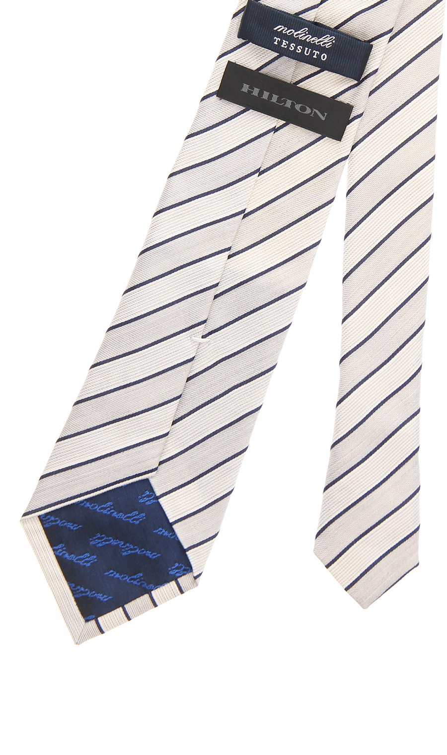 プレミアムレギュラータイ【MOLINELLI】 ライトグレー 9