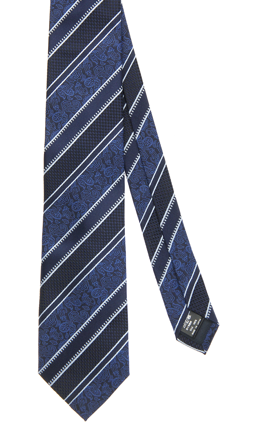 プレミアムレギュラータイ【ARCHIVE Stripe】 ネイビー 9