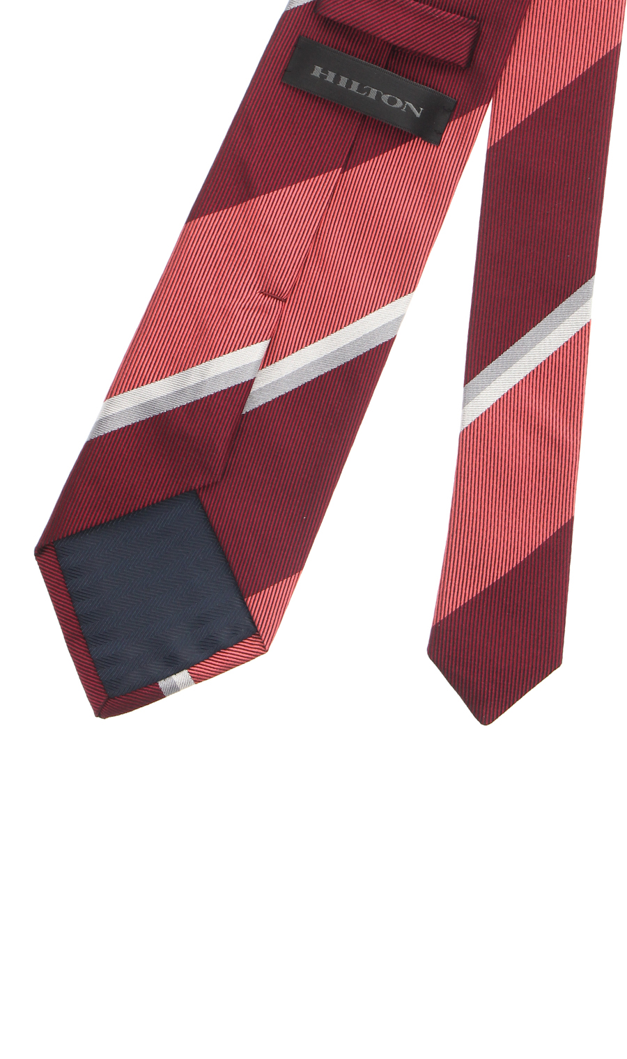 プレミアムレギュラータイ【HEAVY TWILL STRIPE】 ピンク 9