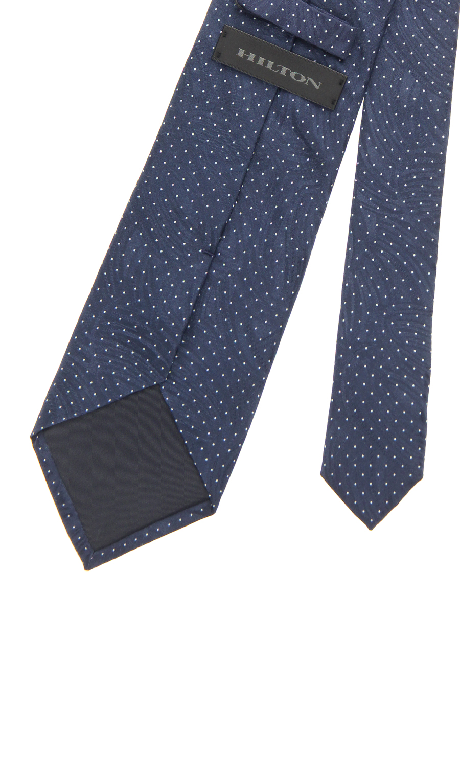 プレミアムレギュラータイ【JACQUARD×PRINT】【日本製】 ネイビー 8