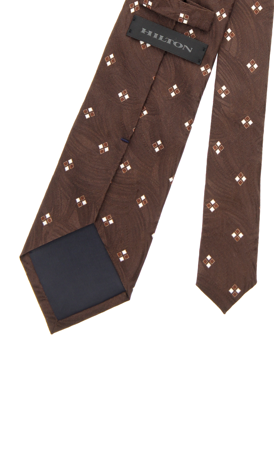 プレミアムレギュラータイ【JACQUARD×PRINT】【日本製】 モカ 8