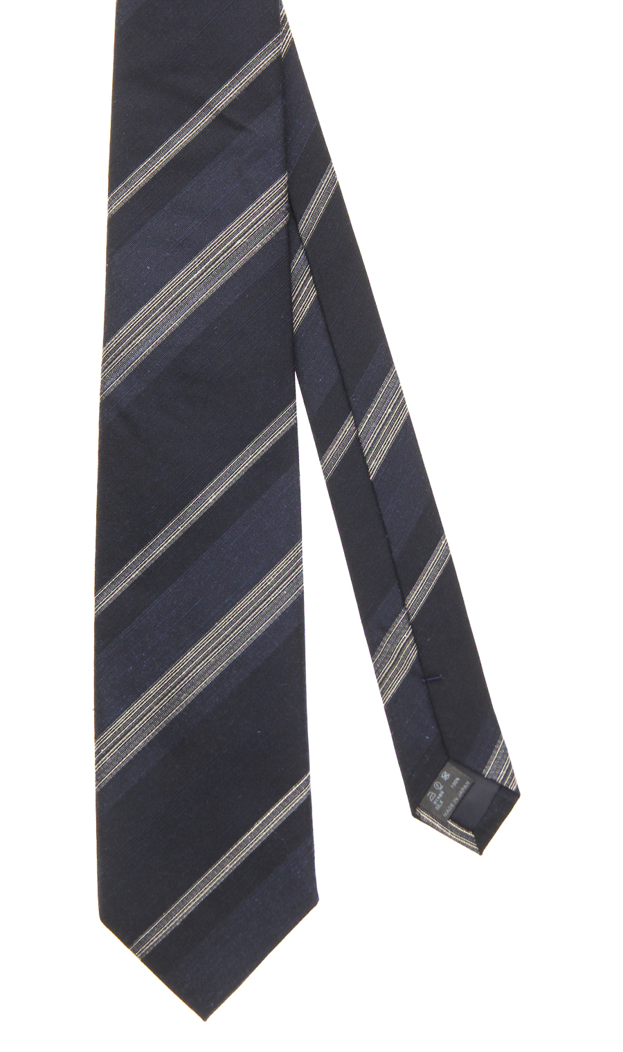 プレミアムレギュラータイ【米沢織】 ネイビー 9