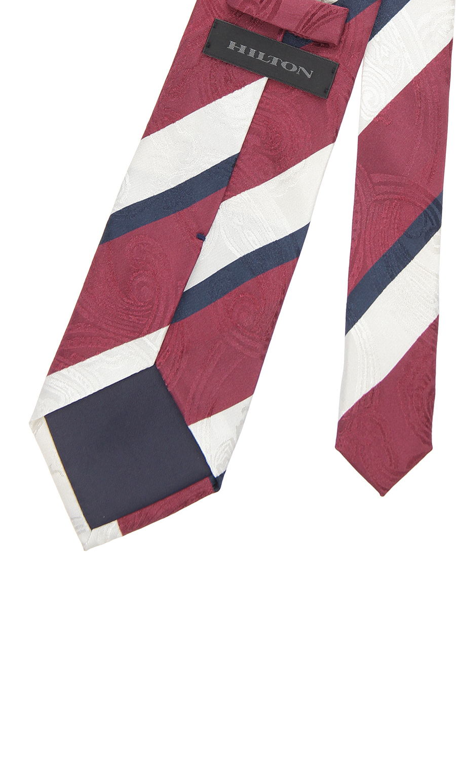 プレミアムレギュラータイ【JACQUARD×PRINT】【日本製】 レッド 9