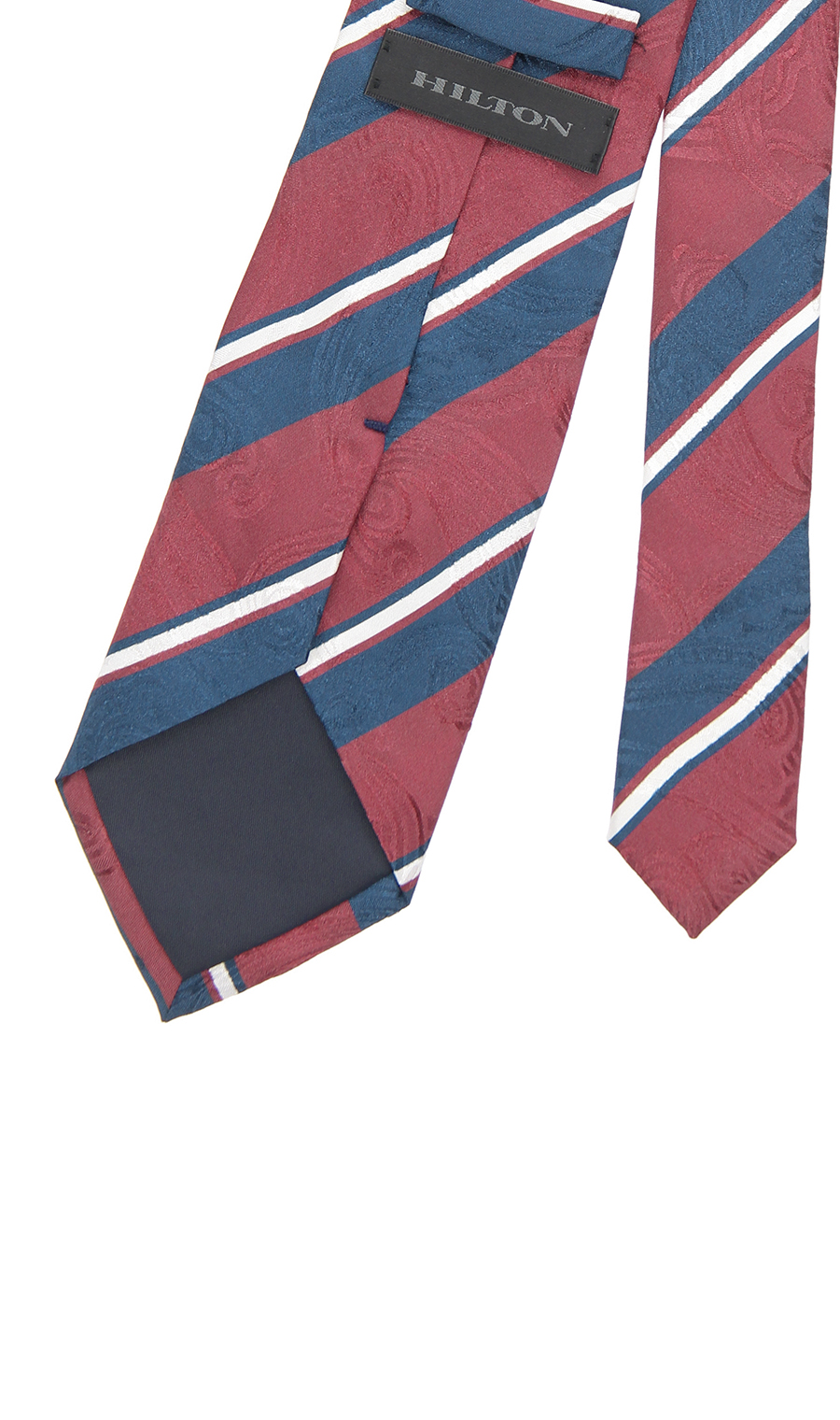 プレミアムレギュラータイ【JACQUARD×PRINT】【日本製】 レッド 9