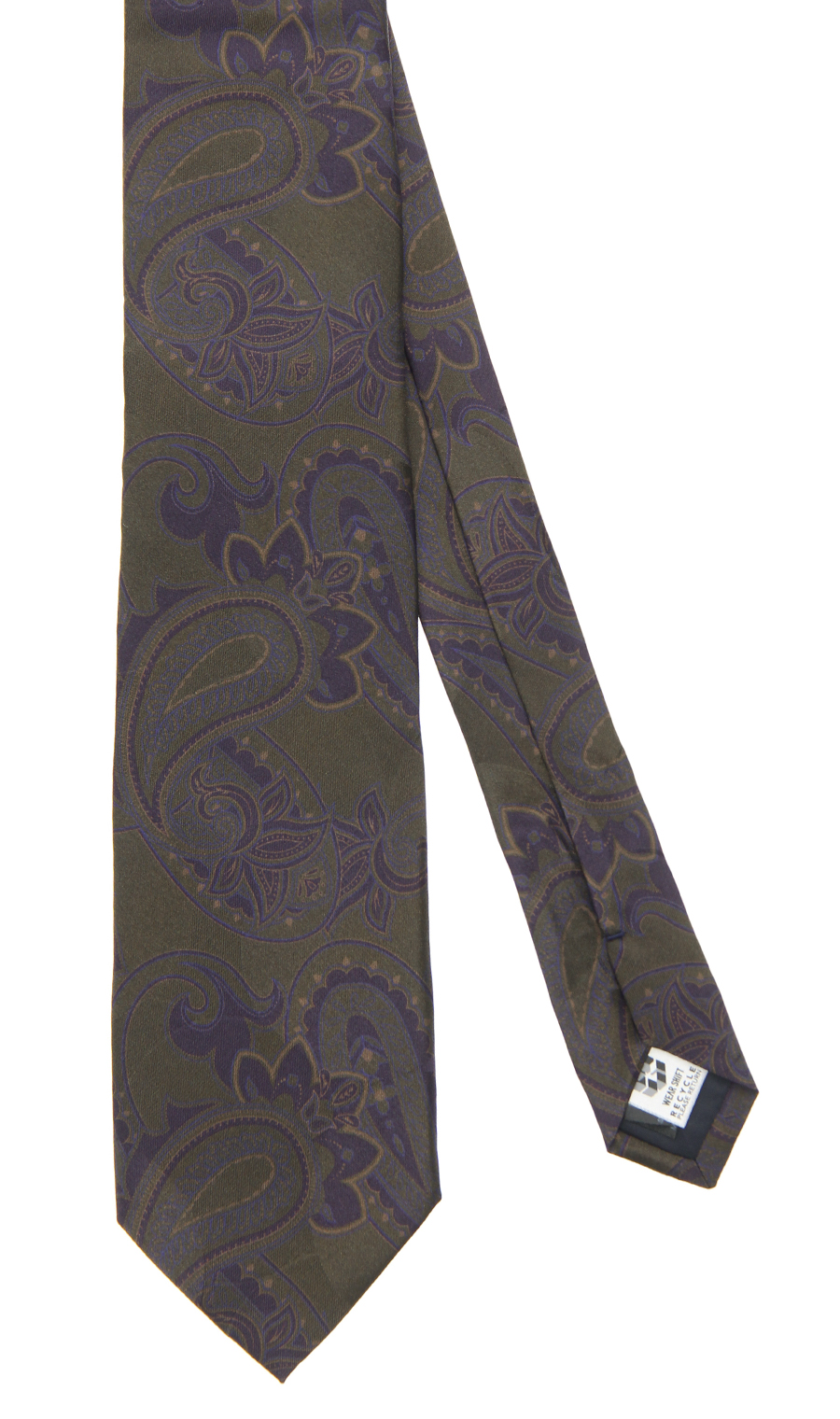 プレミアムレギュラータイ【JACQUARD×PRINT】【日本製】 グリーン 6