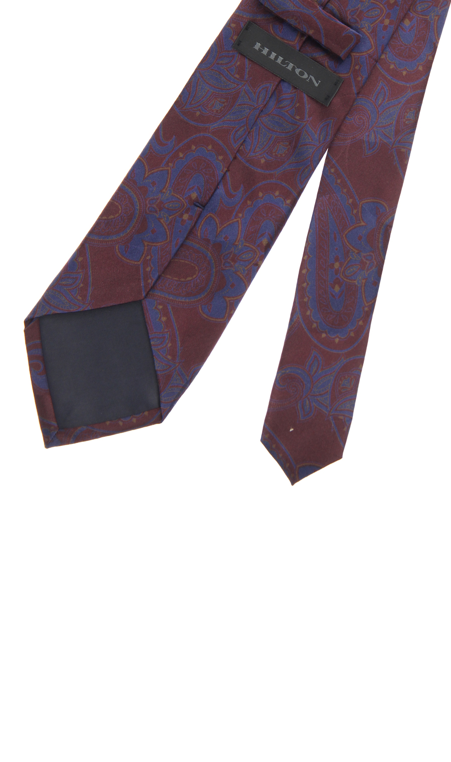 プレミアムレギュラータイ【JACQUARD×PRINT】【日本製】 ワイン 6