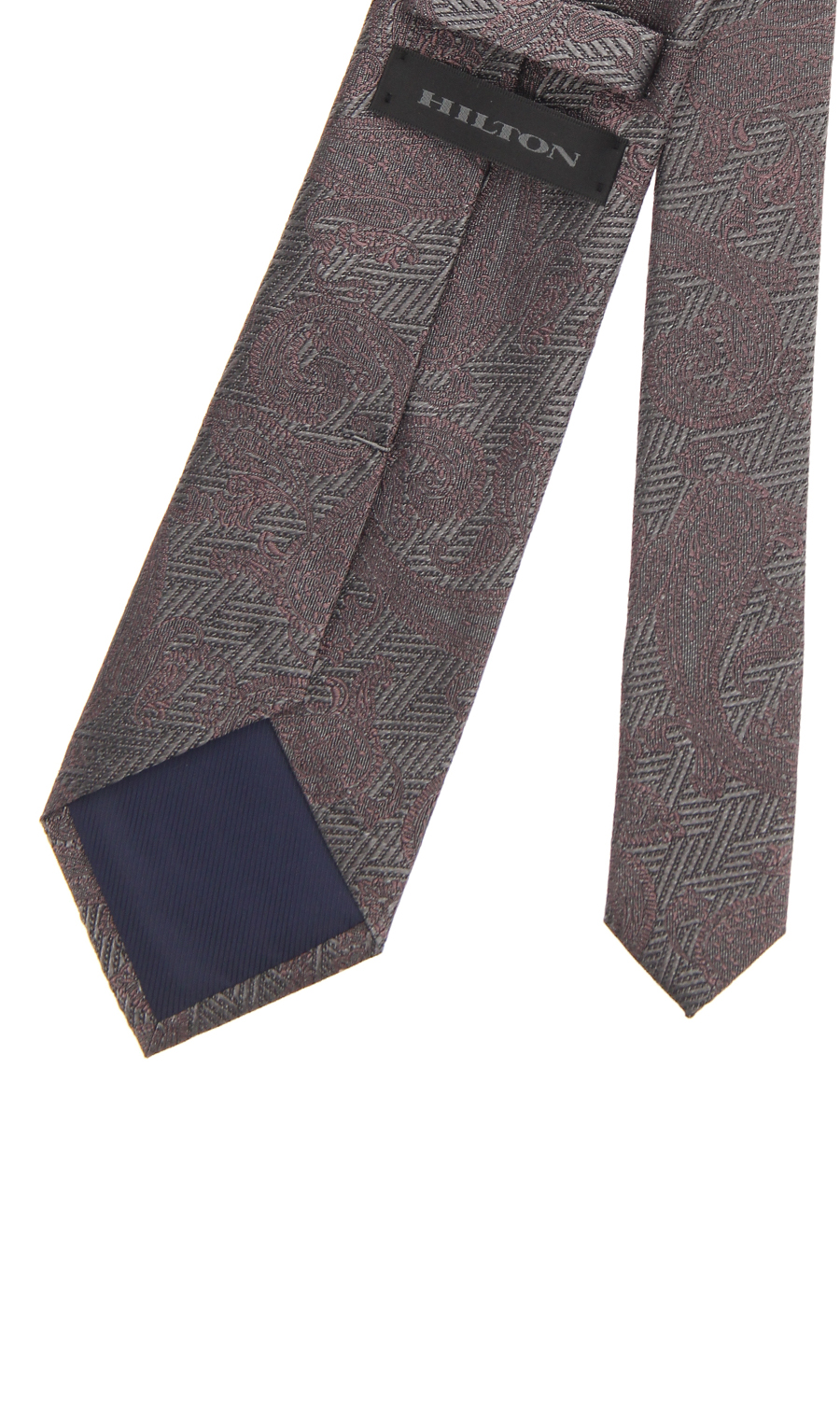 ■プレミアムレギュラータイ【Tussah Silk】 グレー 6