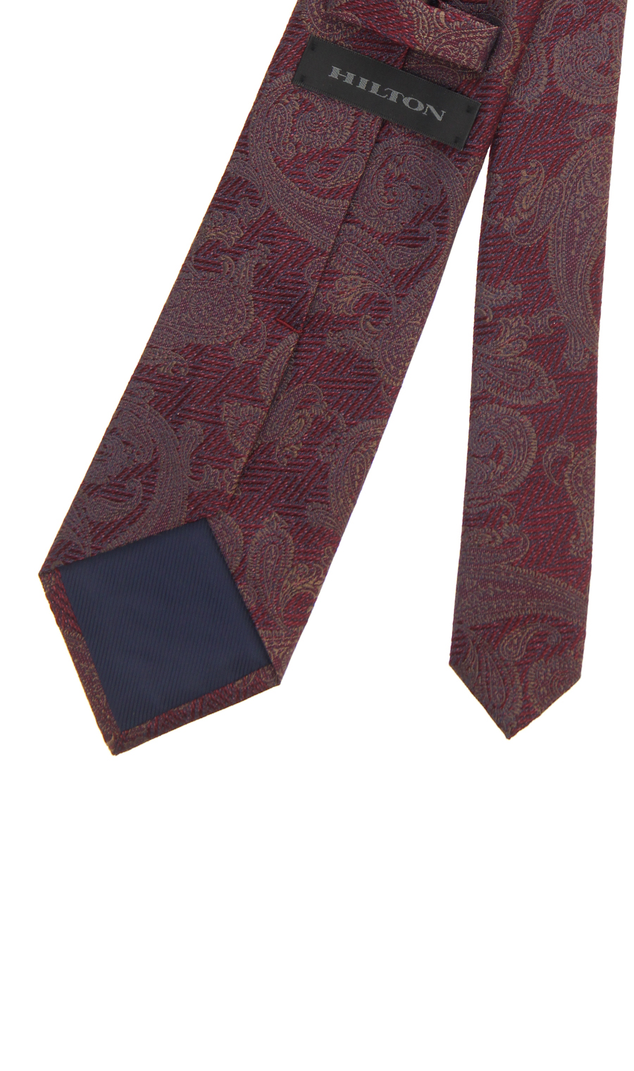 ■プレミアムレギュラータイ【Tussah Silk】 ワイン 6