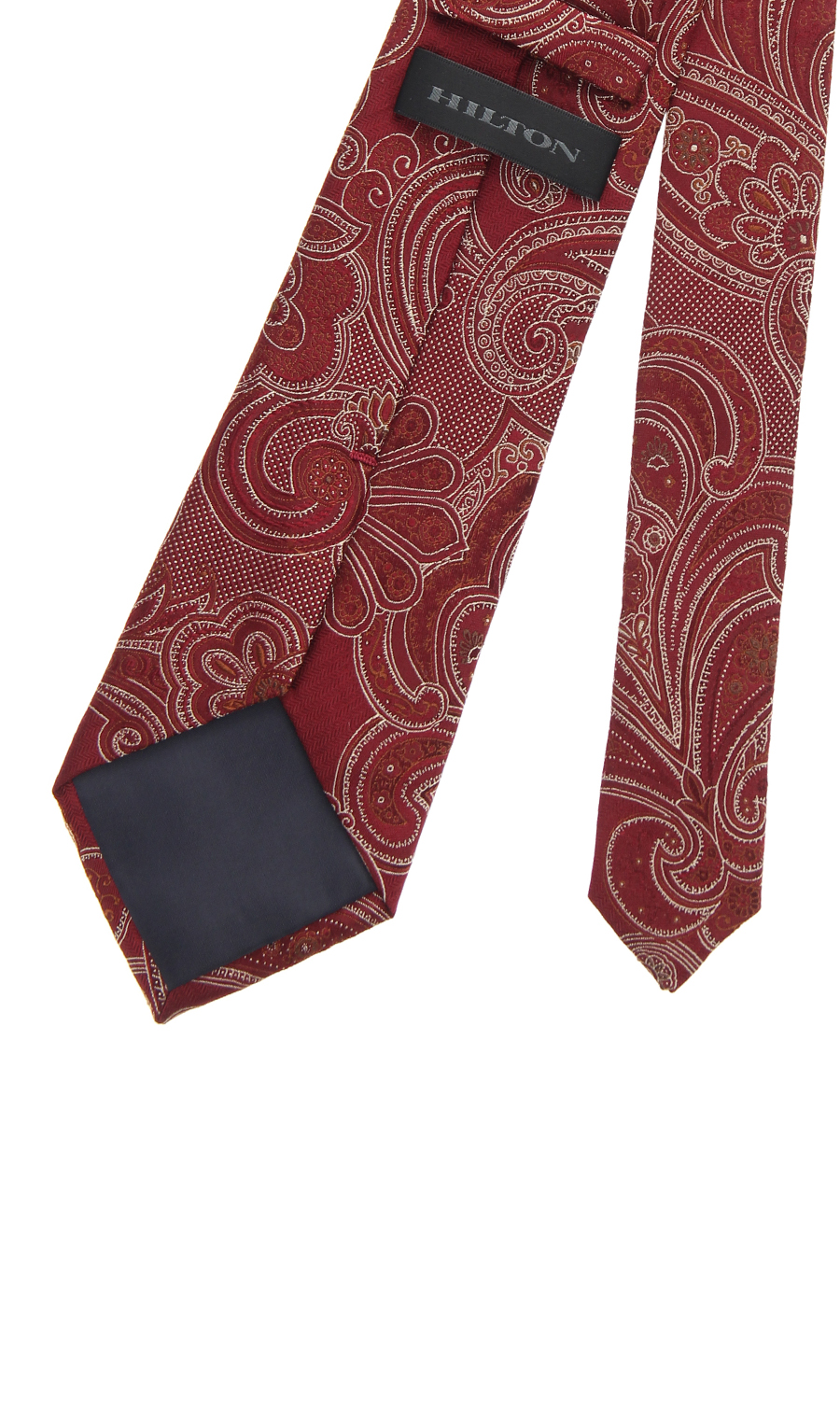 プレミアムレギュラータイ【THE PAISLEY】 レッド 6