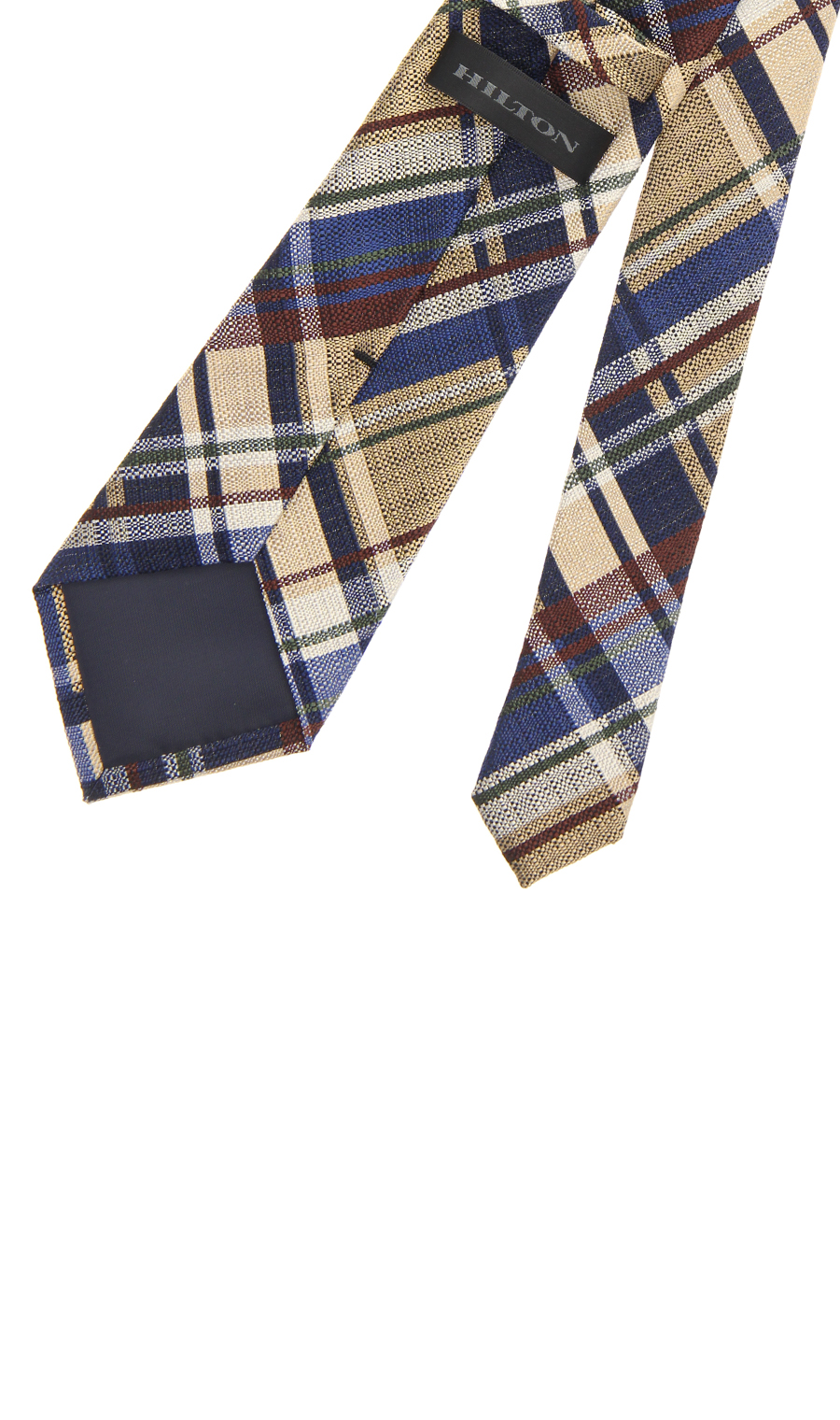 プレミアムレギュラータイ【DARK MADRAS】 ベージュ 7