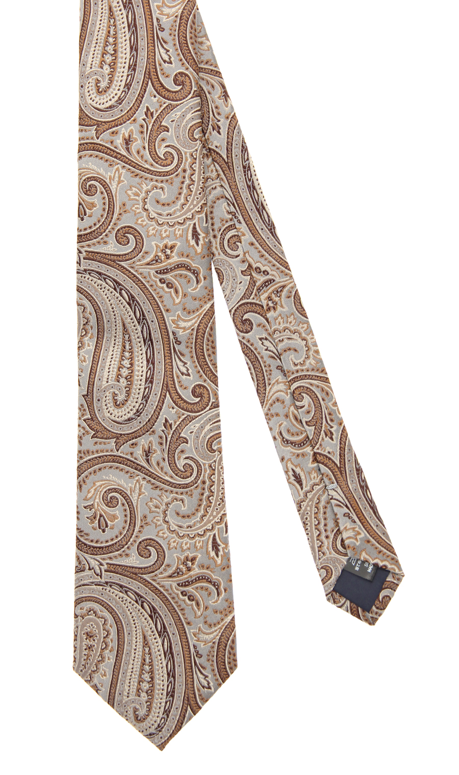 プレミアムレギュラータイ【THE PAISLEY】 ブラウン 6