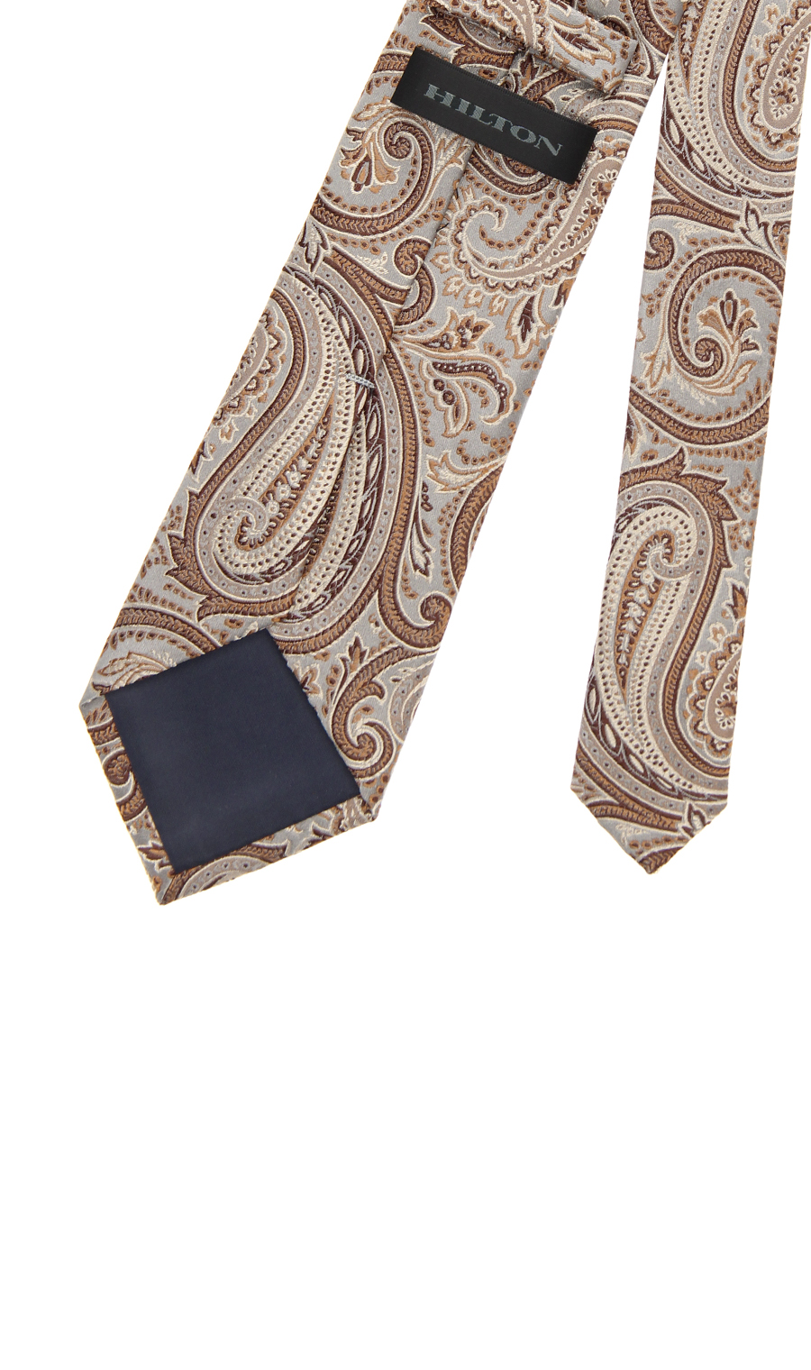 プレミアムレギュラータイ【THE PAISLEY】 ブラウン 6