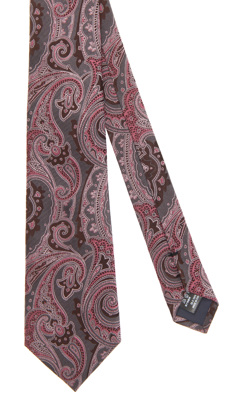 プレミアムレギュラータイ【THE PAISLEY】 グレー 6