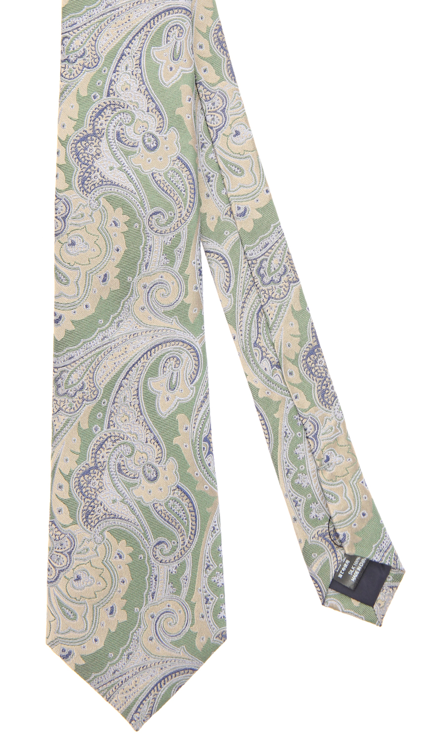 プレミアムレギュラータイ【THE PAISLEY】 グリーン 6