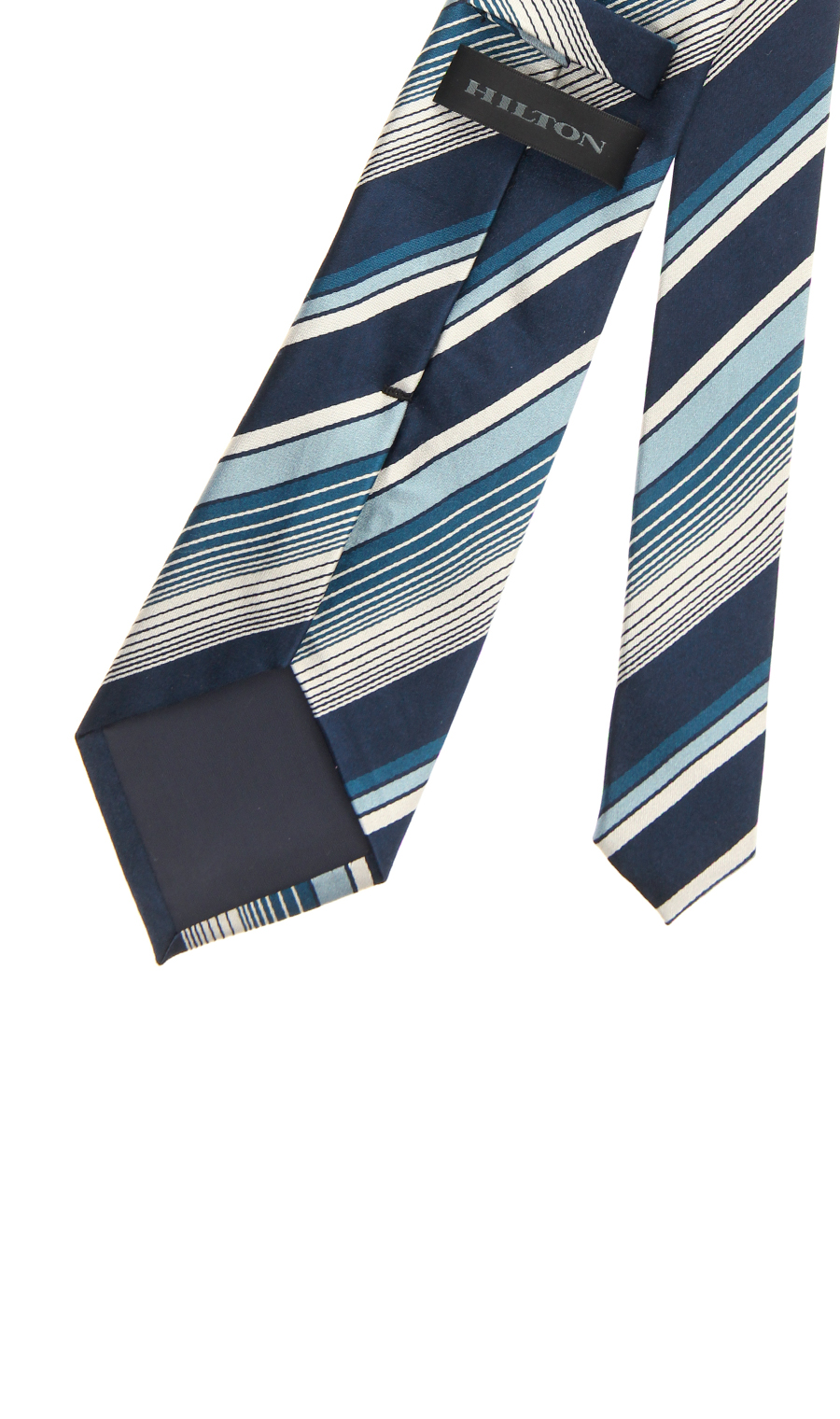 プレミアムレギュラータイ【RETRO COLORED STRIPE】 ブルー 9