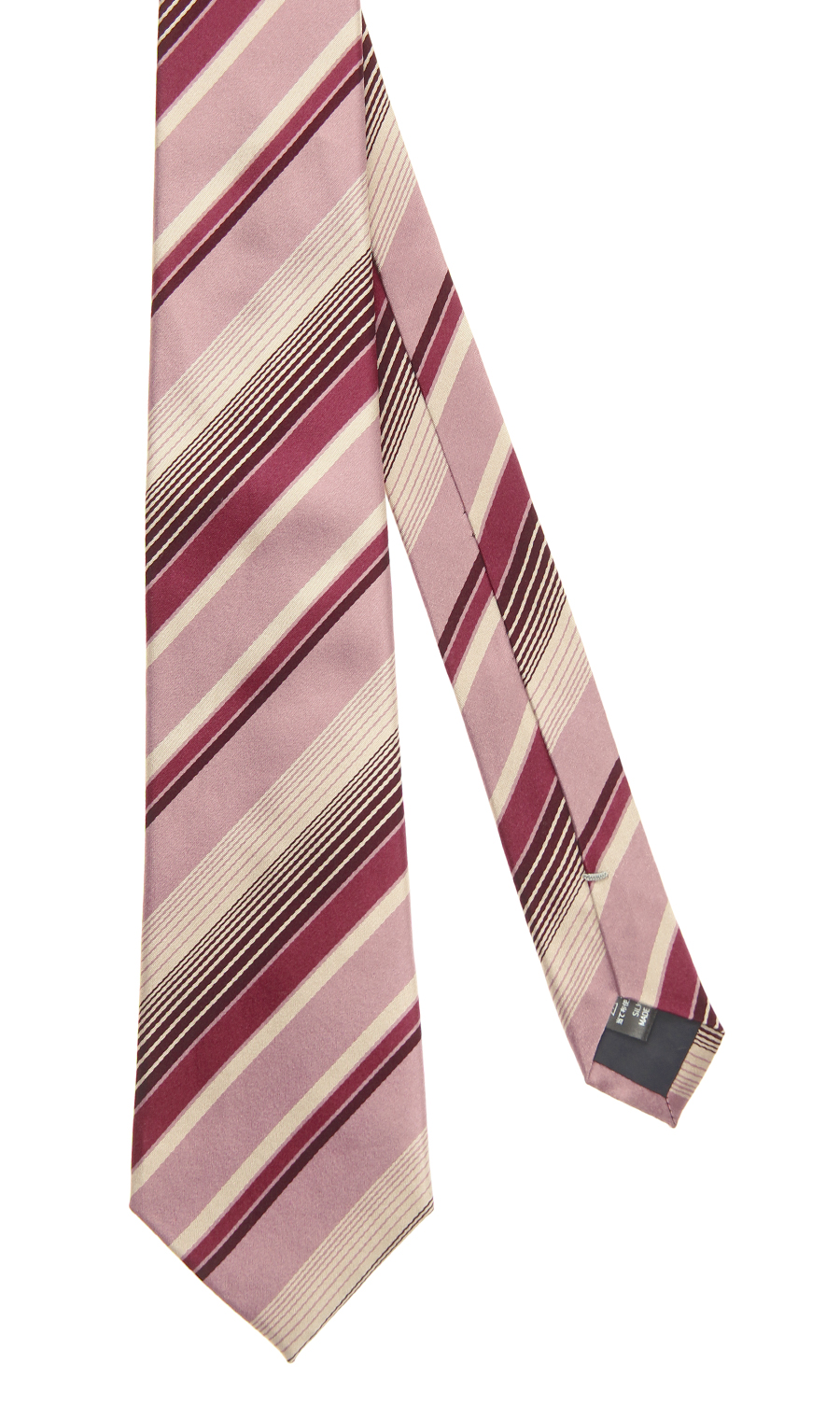 プレミアムレギュラータイ【RETRO COLORED STRIPE】 レッド 9