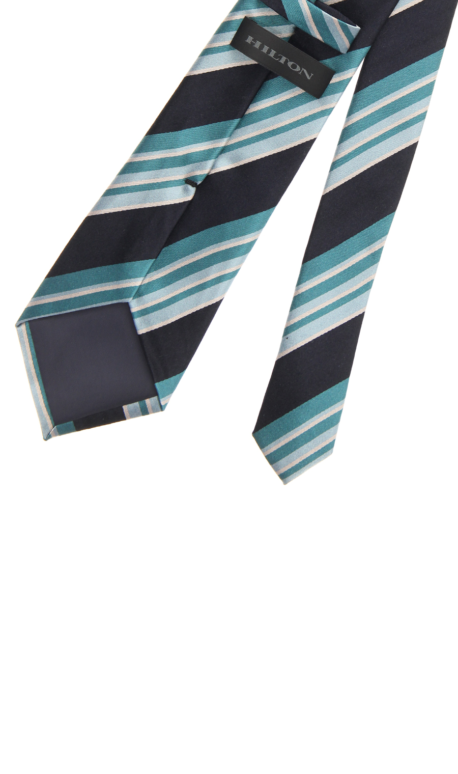 プレミアムレギュラータイ【RETRO COLORED STRIPE】 ネイビー 9