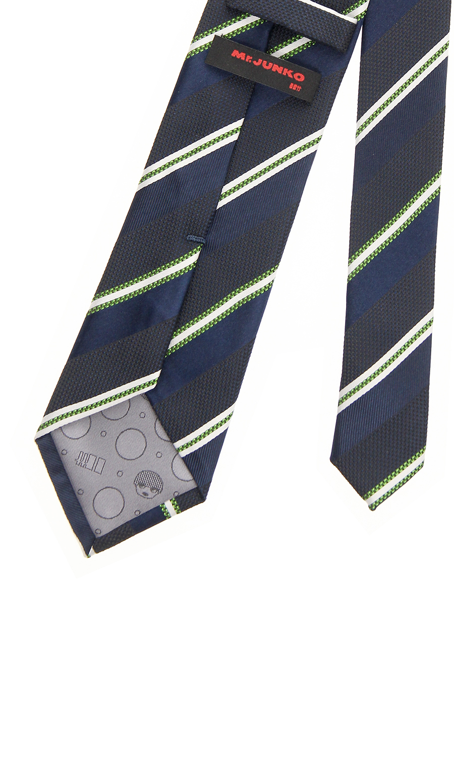 レギュラータイ【Color Mark Tie】 ネイビー 9