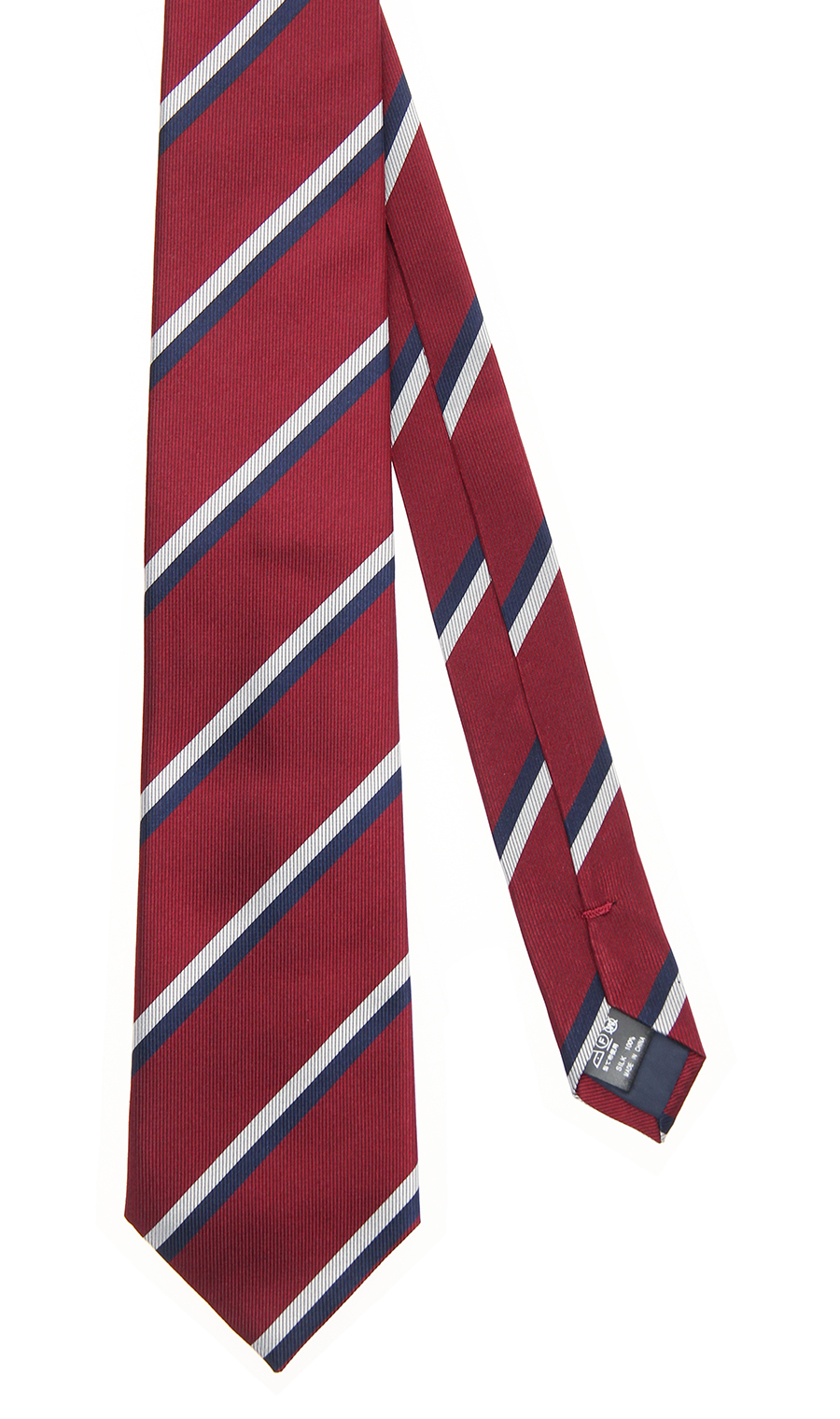 レギュラータイ【OEKO-TEX】【ロングサイズ】 レッド 9