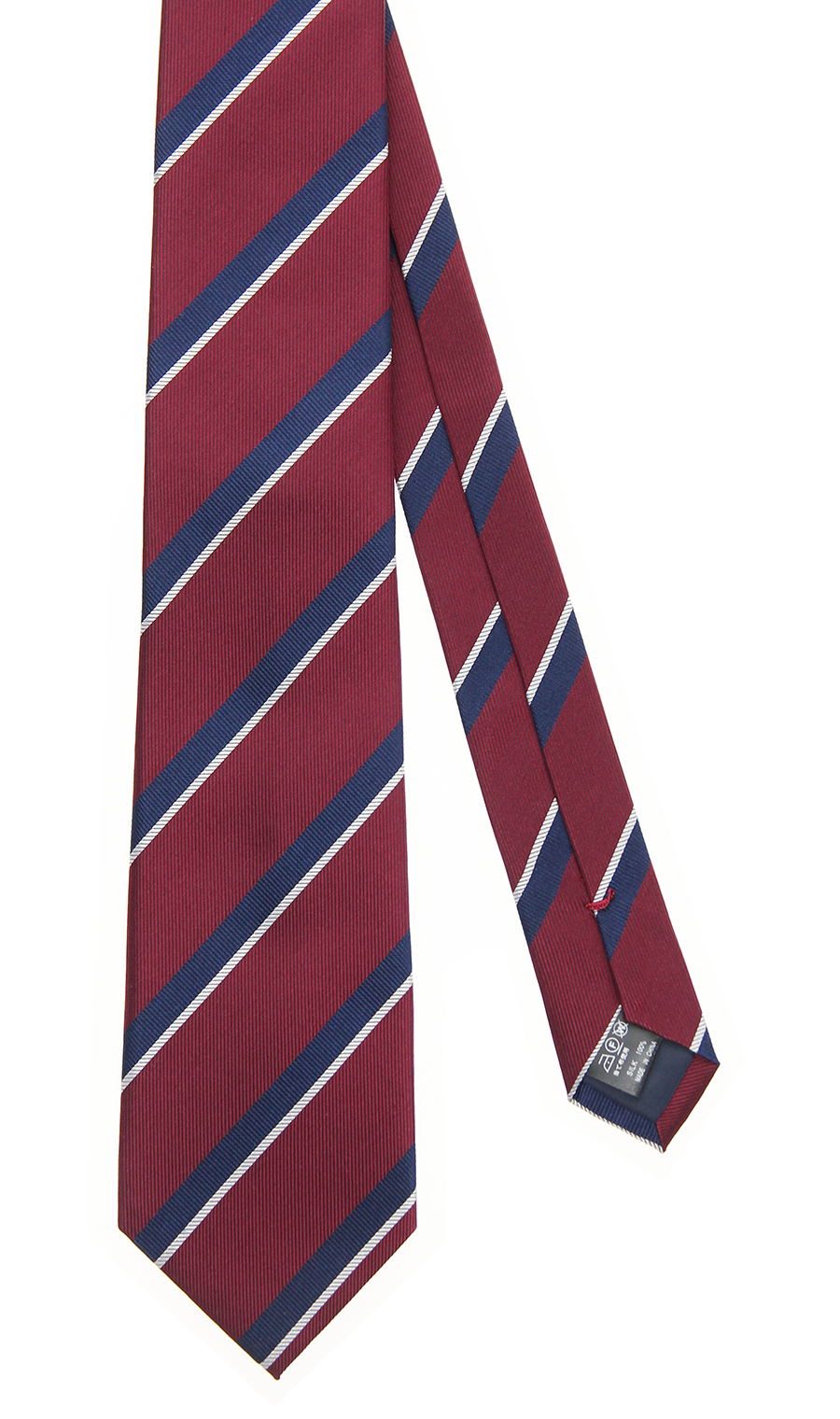 レギュラータイ【OEKO-TEX】【ロングサイズ】 レッド 9