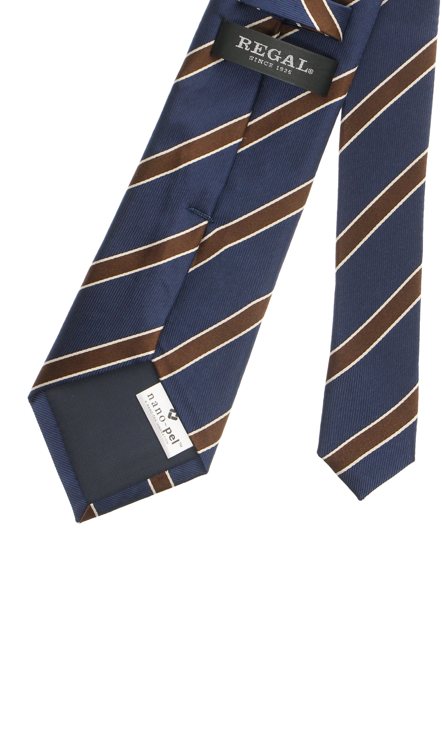 レギュラータイ【nano-pel】 ネイビー 9