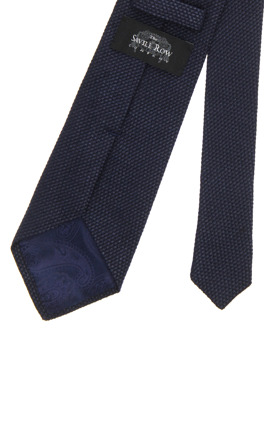 ■プレミアムレギュラータイ【12PLY WILD SILK】 ネイビー 0