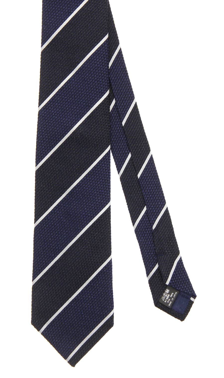 ■プレミアムレギュラータイ【12PLY WILD SILK】 ネイビー 9