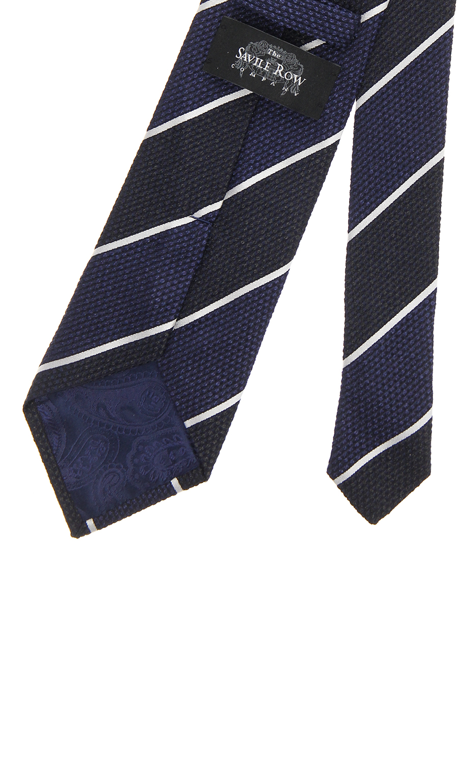 ■プレミアムレギュラータイ【12PLY WILD SILK】 ネイビー 9