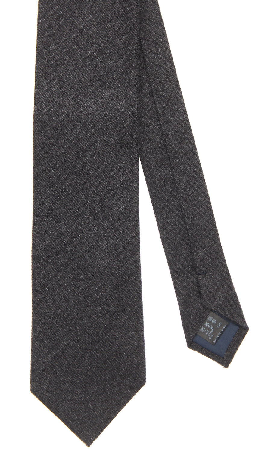 プレミアムレギュラータイ【Feather SILK】 チャコール 0