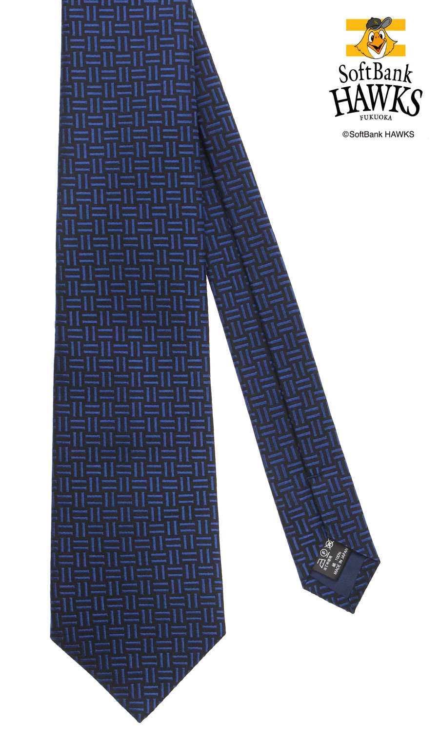 レギュラータイ【福岡ソフトバンクホークスモデル】 ネイビー 3
