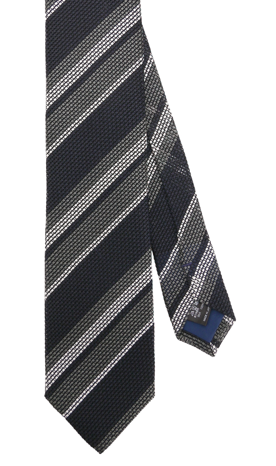 プレミアムレギュラータイ【FRESCO TIE】 ネイビー 9