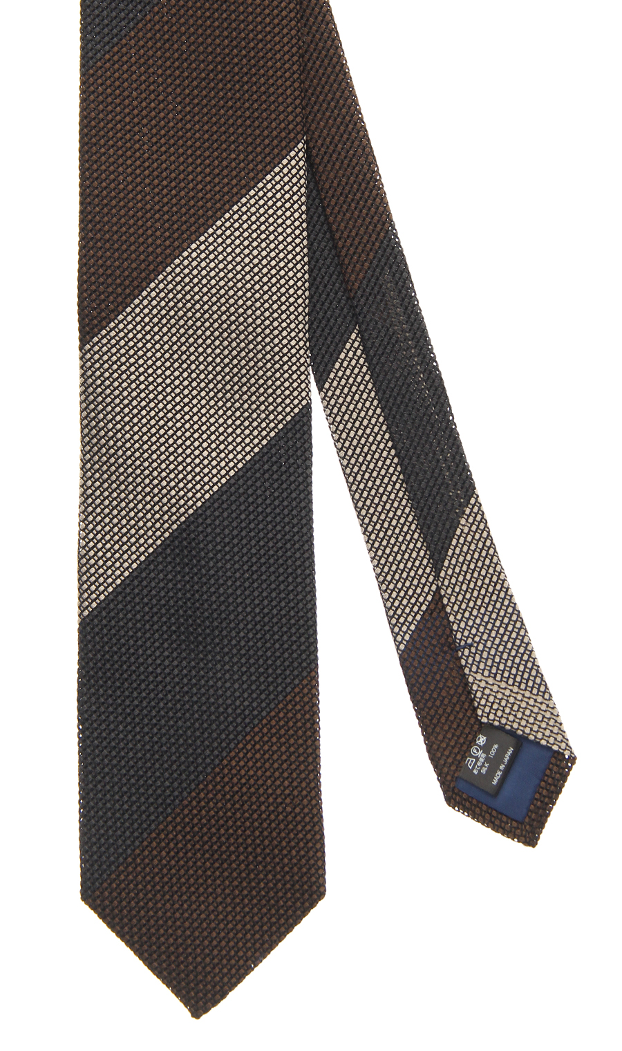 プレミアムレギュラータイ【FRESCO TIE】 チャコール 9