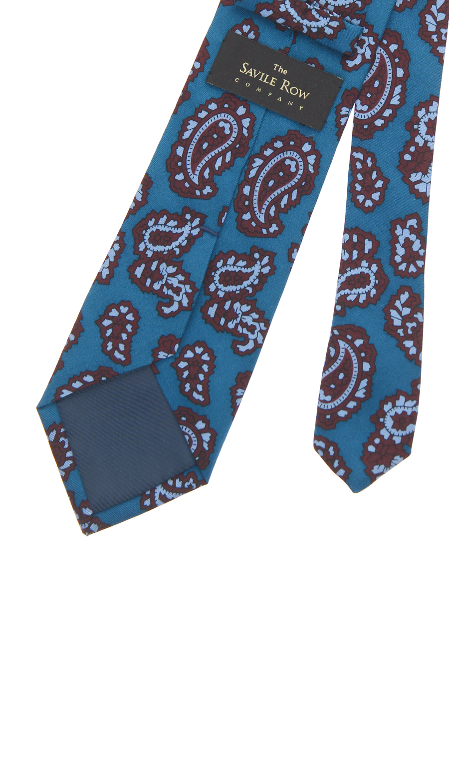 プレミアムレギュラータイ【OVER COLORED PRINT】 ブルー 6