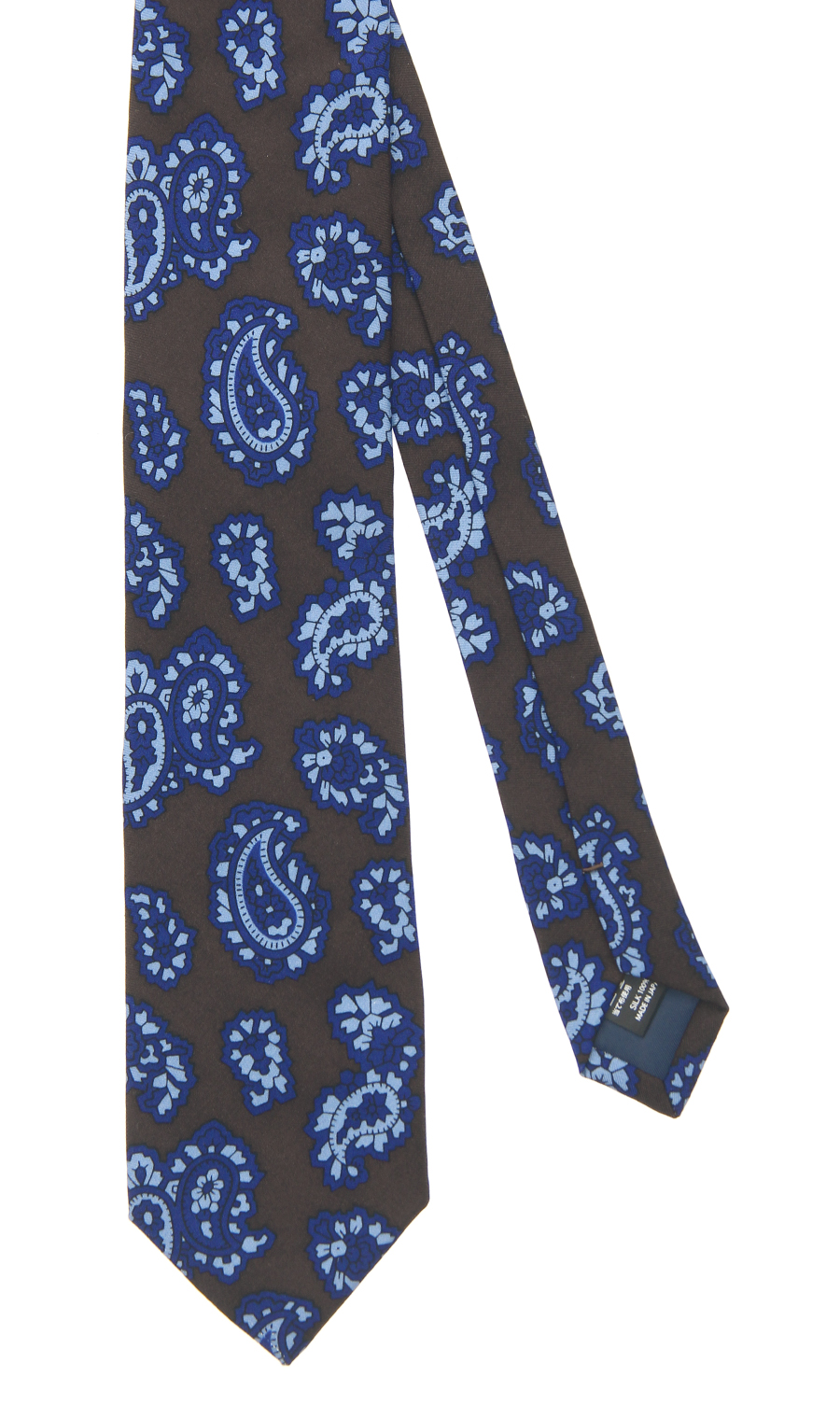 プレミアムレギュラータイ【OVER COLORED PRINT】 ブラウン 6