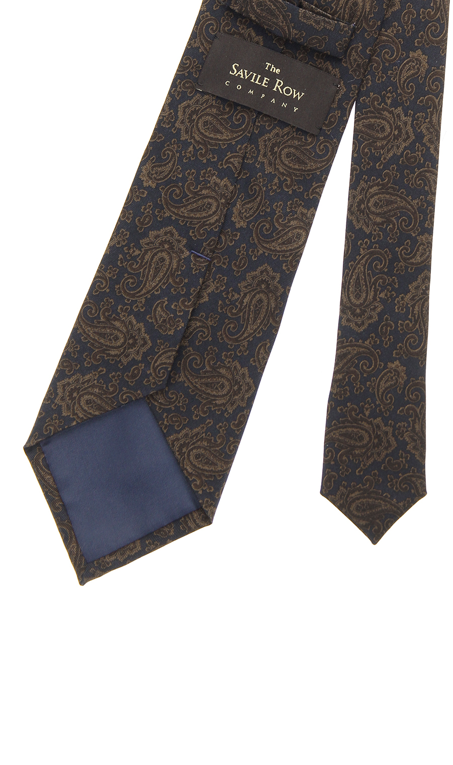 プレミアムレギュラータイ【OVER COLORED PRINT】 ブルー 6